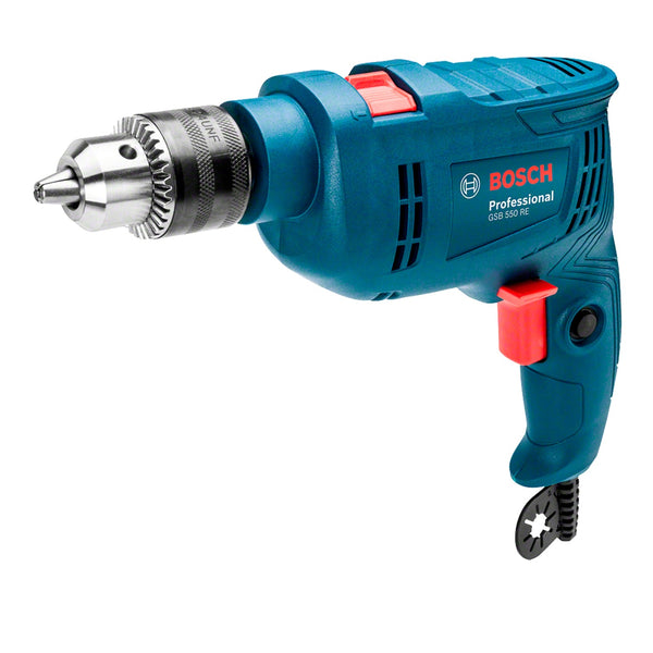Taladro Percutor Bosch GSB 550 RE 550W 220V — incluido en el Pack Bosch