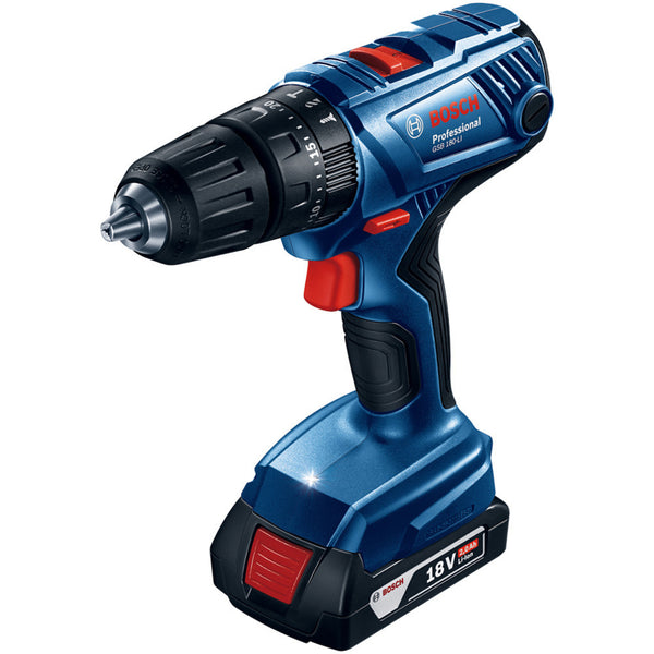 Taladro Percutor Atornillador Inalámbrico 18V Bosch GSB 180-Li