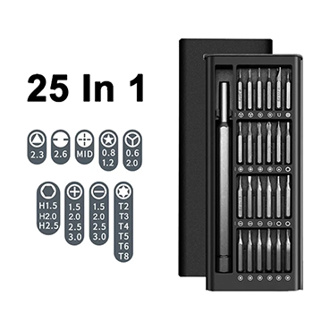Juego de destornilladores magnéticos 25 in 1 Set