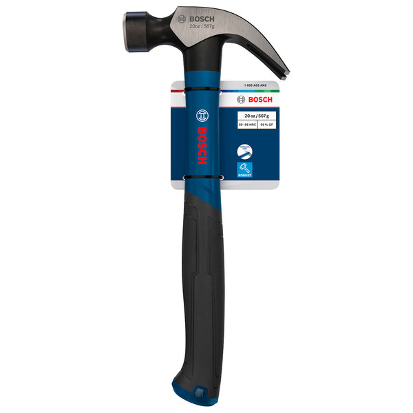 Martillo de Uña Bosch 20 oz 570 g con Fibra de Vidrio