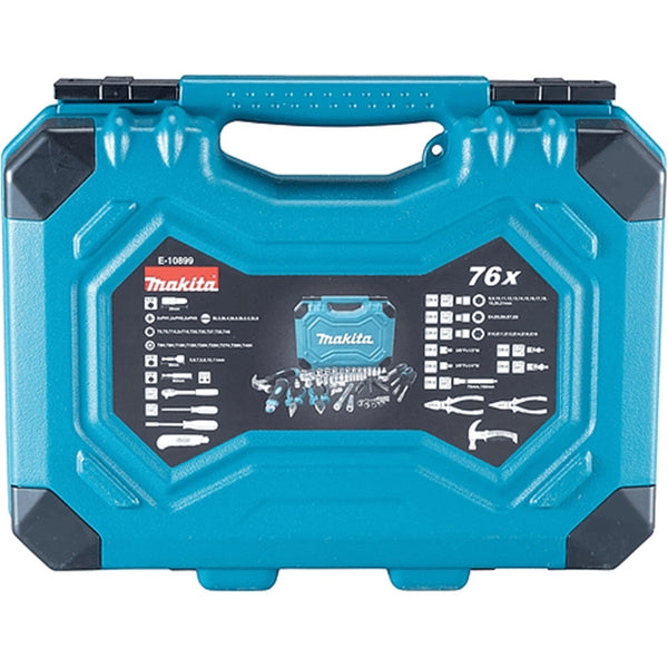 Caja Con Herramientas 76 Pcs Makita E-10899