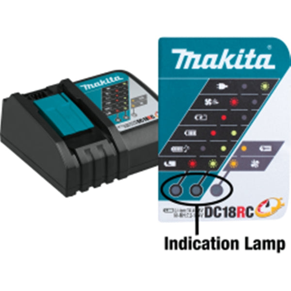Cargador de baterías Makita Dc18rc 18v