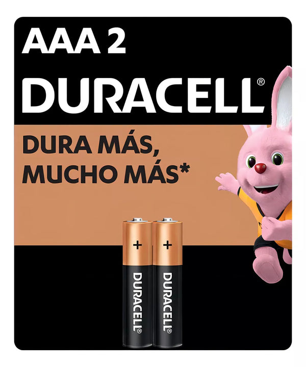 Pilas Duracell Alcalina AAA x2