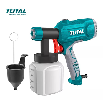 Pistola de Pintura Eléctrica 450W TOTAL TT3506: Precisión y Eficiencia para tus Proyectos de Pintura
