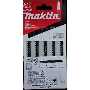 Set 5 Piezas Hojas De Calar Makita A-85690