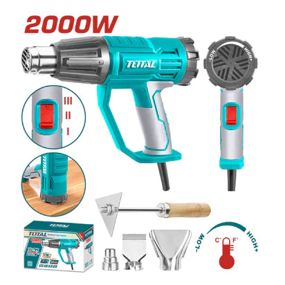 Pistola de Calor 2000W TOTAL TB20045