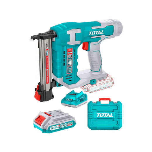 CLAVADORA INALÁMBRICA PARA CONCRETO 18MM 20V TOTAL + BATERÍA Y CARGADOR (TCSTLI3808)