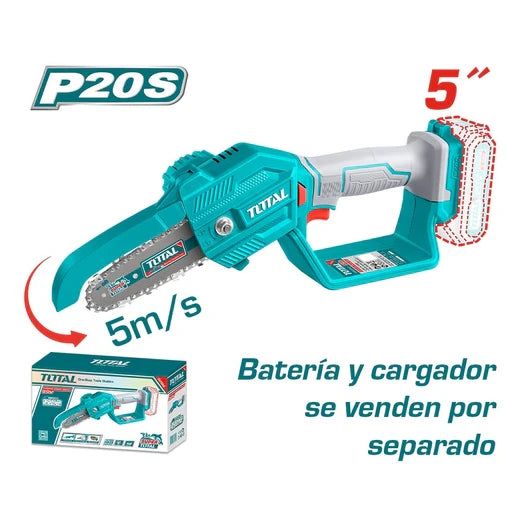 SIERRA PODADORA INALAMBRICA 5" 20V TOTAL TOOLS  TGSLI2058