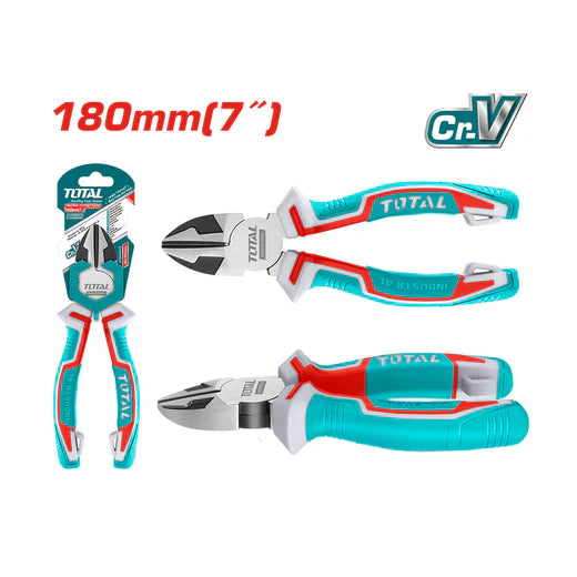 Alicate de Corte Diagonal 7'' TOTAL THT230706