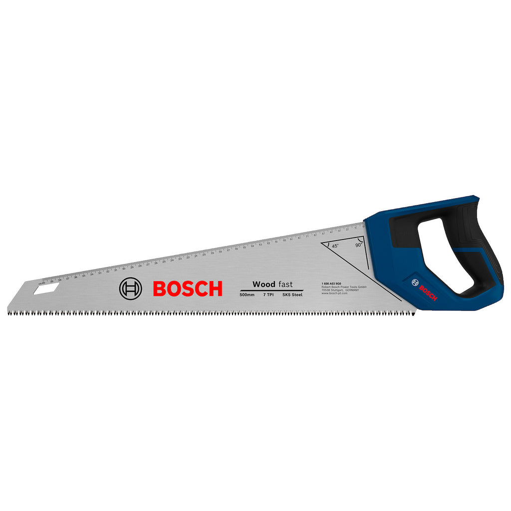 Serrucho Carpintero Bosch 500 mm 7 TPI Acero SK5